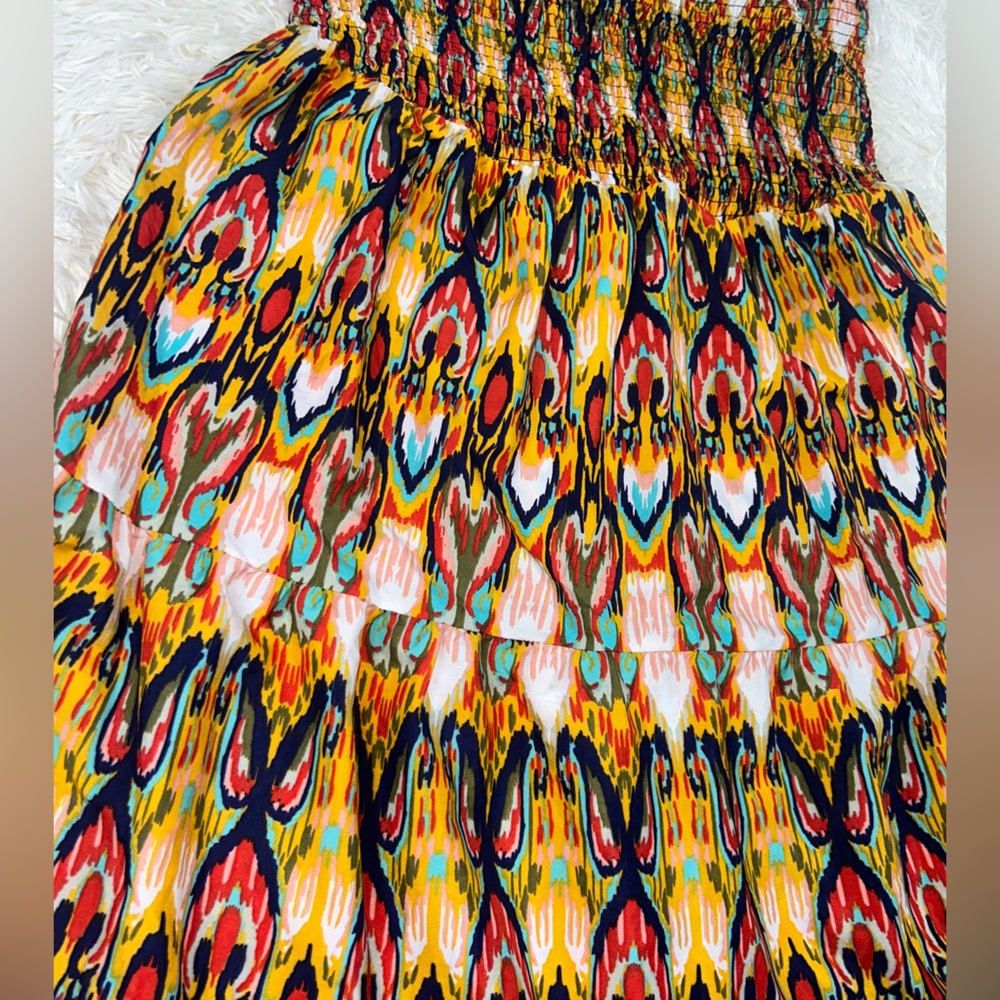Colorful Patterned Sundress - Picture 3 of 3